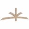 Ekena Millwork Davenport Smooth Timber Gable Bracket, Douglas Fir, 84"W x 24"H x 1 1/2"D x 3 1/2"F, 7/12 Pitch GBW084X24X0204DAV00SDF - alternate 3